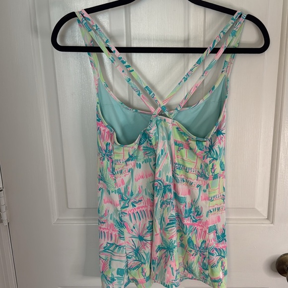Lilly Pulitzer Avida Tennis Tank Perfect Match - Picture 3 of 7